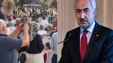 Mezuniyet törenine damga vuran protesto! Öğrenciler rektöre sırtını döndü