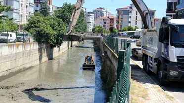 SASKİ'den dere yataklarına neşter