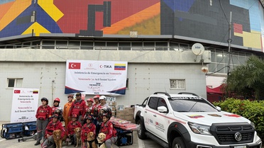 TİKA'dan Venezuela'ya Acil Yardım