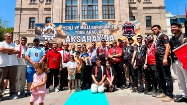 TOGG Team Aksaray Gezi Turu Başladı