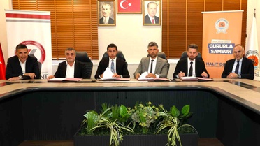 Atakum'daki gelir paylaşımı ihalesinde sözleşme imzalandı