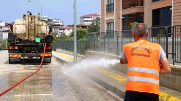 İlkadım'da kapsamlı temizlik çalışmaları