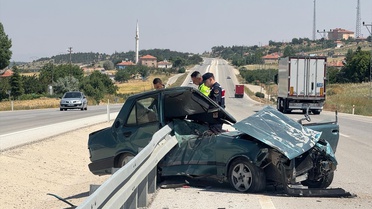 Karaman'da Kaza: Sürücü Yaralandı