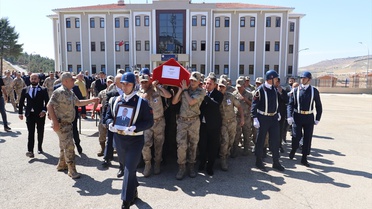 Jandarma Uzman Çavuş'a Veda Töreni