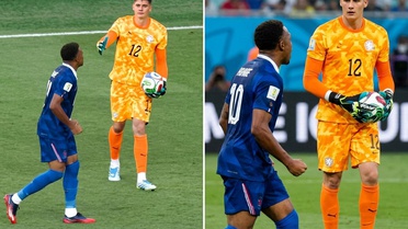 Mbappe'nin Paraguay kalecisine yaptığı hareket ortalığı karıştırdı