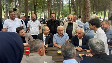 Topsakal Kavak'ta Vatandaşlarla Buluştu