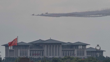 NATO Zirvesi öncesi Beştepe semalarında nefes kesen anlar