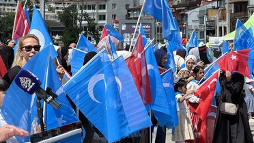 İstanbul'da Doğu Türkistan Eylemi