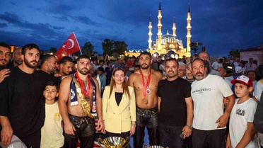 665. Tarihi Kırkpınar Yağlı Güreşleri Başpehlivanı Erkan Taş: 'Çocukluk hayalimizdi'