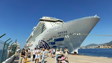 Bodrum'a 1532 Turist Getiren Aroya Kruvaziyeri Limanda