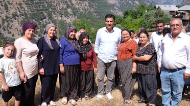 Başkan Atlı, kırsal mahallede vatandaşlarla buluştu