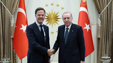 Erdoğan, NATO Genel Sekreteri Rutte'yi kabul etti