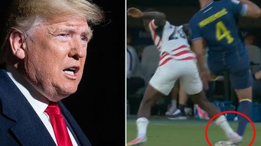 Donald Trump, Balogun'a verilen kırmızı kart pozisyonunu yorumladı