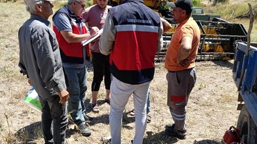 Gediz'de Biçerdöver Denetimleri Devam Ediyor
