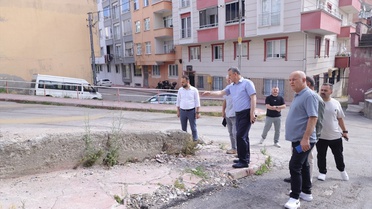 İhsan Kurnaz Park Çalışmalarını İnceledi