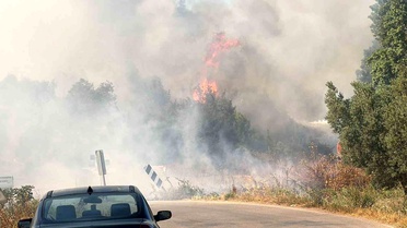 İznik'te Çöp Tesisi Yangını Ormana Sıçradı