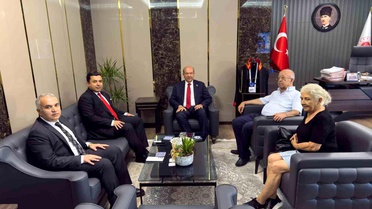Ersin Tatar Anamur Adalet Sarayı'nı Ziyaret Etti