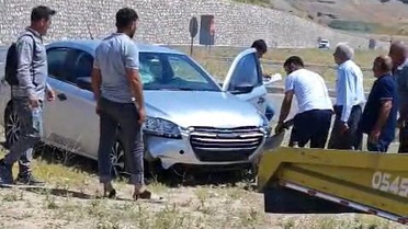 Kahta'da Trafik Kazası: Bir Yaralı
