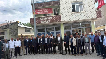 Şahin Yaman MHP Patnos İlçe Başkanı Oldu