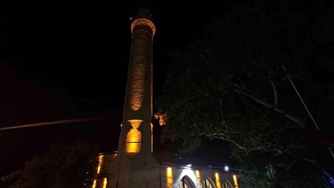 Harput'ta Gece Manzarası Büyüleyici