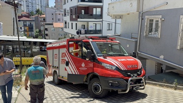 Beton Mikserinin Kaza Geçirdiği Ümraniye'de Yaralı Sürücü Hastaneye Kaldırıldı