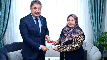 Vali Yılmaz, Kıbrıs Gazisi Tınmaz'ın Ailesine Taziye Ziyareti Yaptı