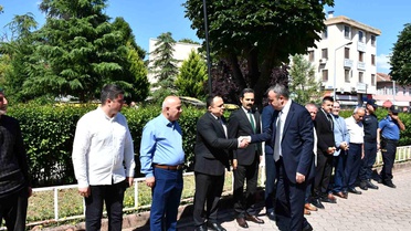 Vezirköprü'nün Yeni Kaymakamı Göreve Başladı