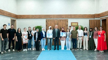 Yabancı Öğrenciler Rektör Levent'i Ziyaret Etti
