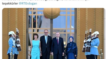 Almanya Şansölyesi'nden Türkiye'ye Teşekkür