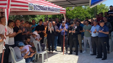 Jandarma Uzman Çavuş Yalçın Çolak'ın Cenazesi