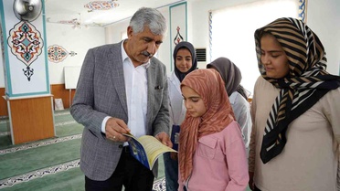Başkan Hallaç çocukların Kur'an heyecanına ortak oldu
