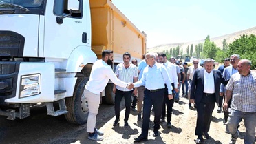 Malatya'da deprem sonrası yol seferberliği