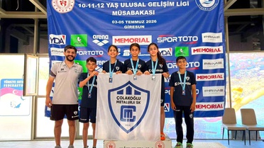 Çolakoğlu Metalurji Yüzücüleri Türkiye Finalleri'ne Hazırlanıyor