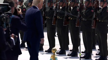 Trump, askerleri Türkçe selamladı