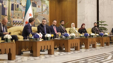 Macron Suriye'yi Ziyaret Etti