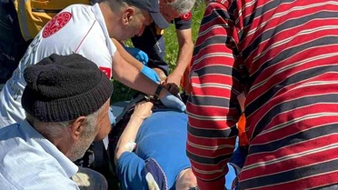 Hava 61 Helikopter Ambulansı Zorlu Coğrafyaya Hizmet Veriyor