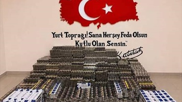 Mardin'de Sigara Kaçakçılığı Operasyonu