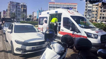 Aydın'da Motosiklet Kazası: Sürücü Yaralı