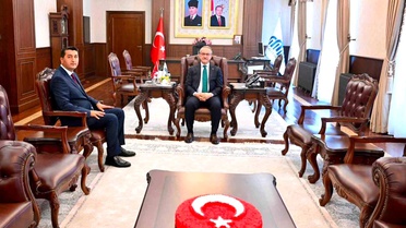 Mahmut Boyraz, Vali Yavuz'u Ziyaret Etti