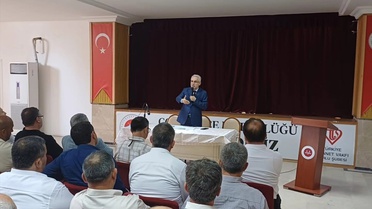 Müftü Bilgiç, Çorlu'da Din Görevlileriyle Buluştu