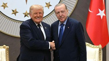 Trump Türkiye'ye geldi, Erdoğan karşıladı