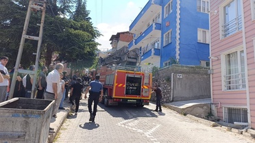 Amasya'da Yangın: Görme Engelli Kadın Kurtarıldı