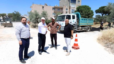 Başkan Balaban çalışmaları yerinde inceledi