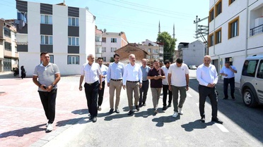 Başkan Taban'dan Mesudiye Mahallesi'nde İnceleme