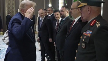 Beştepe'de tarihi anlar! Trump, Ankara Garnizon Komutanı'na asker selamı verdi