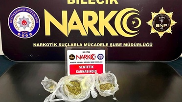 Bilecik'te uyuşturucu operasyonu: 2 gözaltı