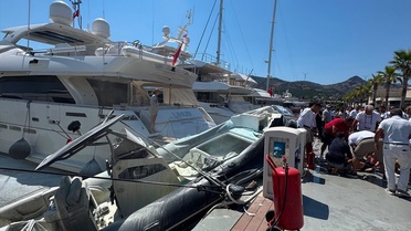 Bodrum'da Bot Patladı: 1 Yaralı