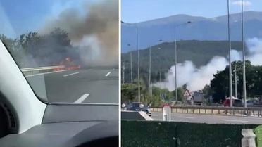 Kestel'de orman yangını: Havadan ve karadan müdahale devam ediyor