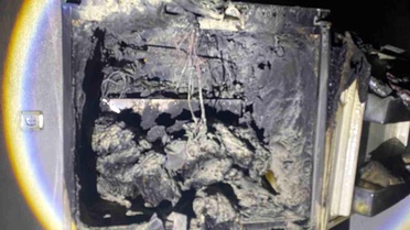 Buzdolabı bomba gibi patladı