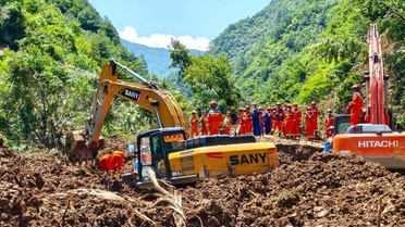 Çin'de Heyelan: 30 Milyon Yuan Yardım